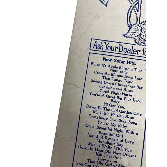 1912 Everybody Two Step Sheet Music Earl C Jones Wallie Herzer A Lucky Hoodoo - Picture 8 of 9